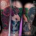 Tattoos - Skull tattoo and woman - 89821